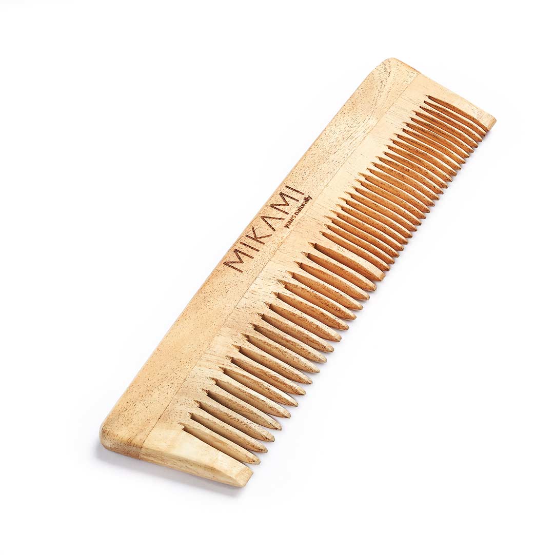 Neem Wooden Comb | Mikami Neem Comb | Mikami India
