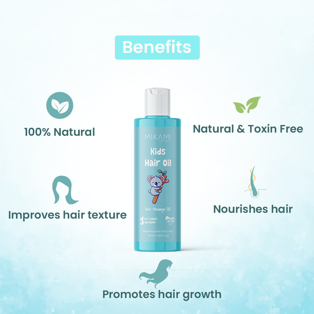 Kids Hair Oil + Shampoo Combo