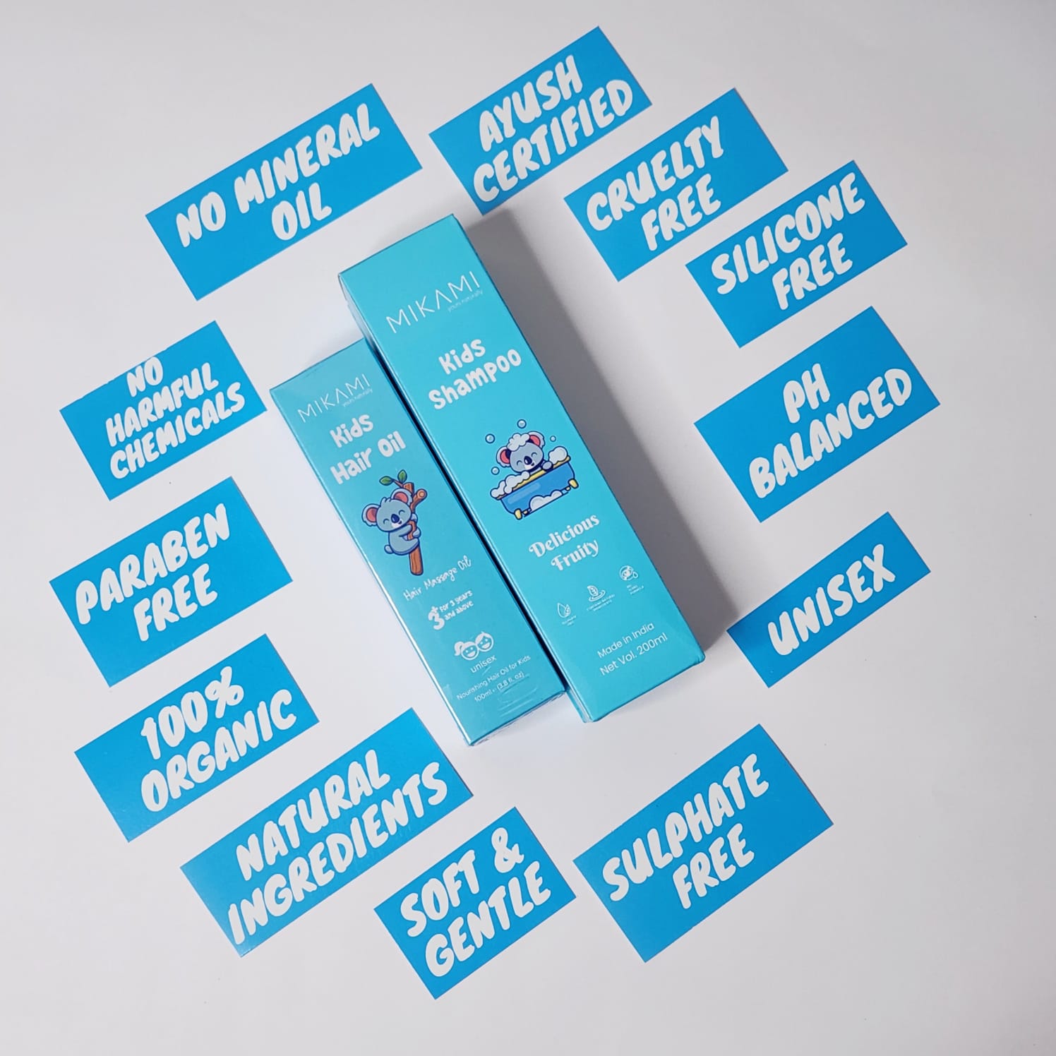 Kids Hair Oil + Shampoo Combo